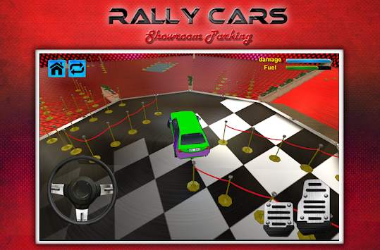 Rally Cars Showroom Parking 3D screenshot 2
