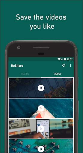 ReShare: Share or Save Status for WhatsApp screenshot 3