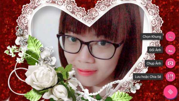 Khung ảnh tình yêu - Khung hinh tinh yeu screenshot 1