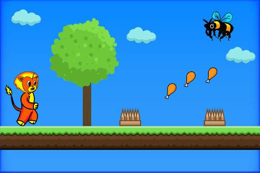 Jungle Lion Run - Corre leão screenshot 1