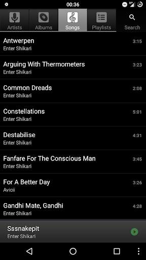 AOSP Music  screenshot 1