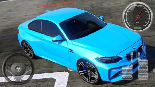 Driving BMW M2 - Racing & Taxi Sim screenshot 1