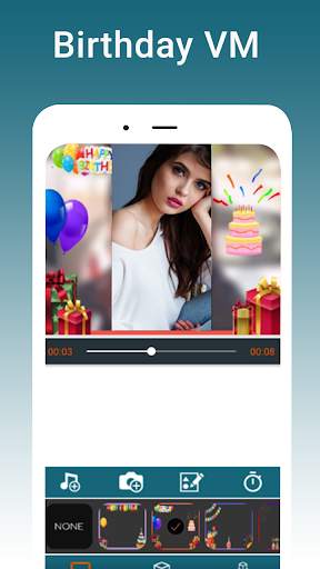 Birthday VM : Birthday Video and Photo Maker App screenshot 5