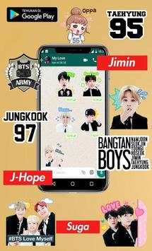 BTS Idol Stickers WA screenshot 1