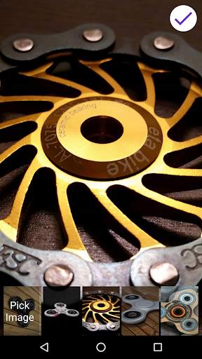 Spinner Slide To Unlock Lock Screen screenshot 2