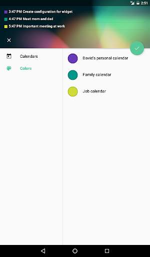 Transparent Calendar Widget screenshot 8