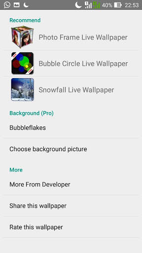 Parachute Live Wallpaper screenshot 6