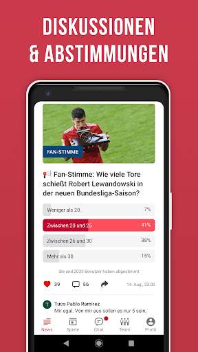 Bayern Live – Inoffizielle App mit News & Tore screenshot 5