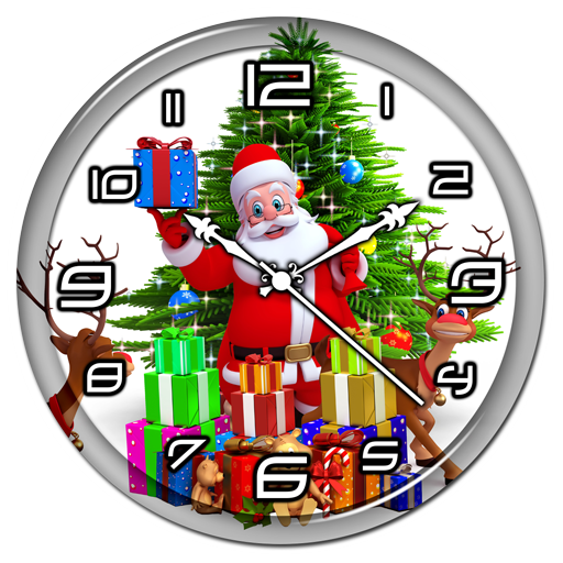 Christmas Clock Live Wallpaper icon