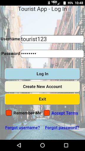 Tourist New App screenshot 2