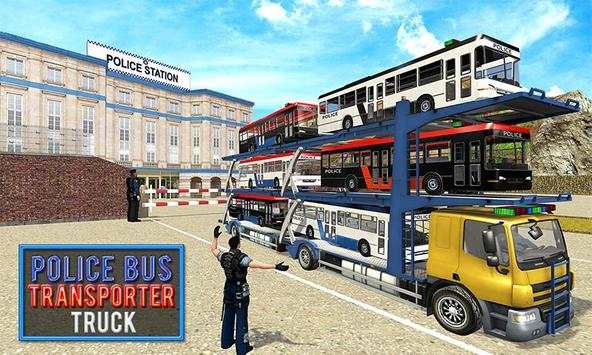 Polisi truk bus transporter screenshot 1