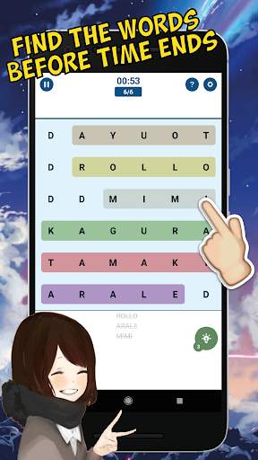Search Word - Anime Characters Names screenshot 3