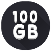 100 GB Free Cloud icon