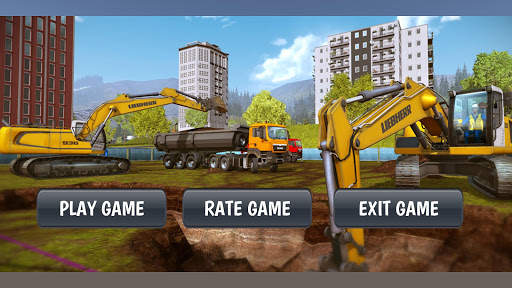 Excavator Dozer & Bucket Simulation Games screenshot 5