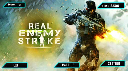 Real Enemy Strike - FPS Commandos Shooting Game screenshot 2