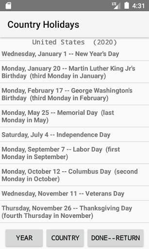 Wallet Calendar screenshot 6