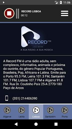 Rádio Record FM screenshot 2