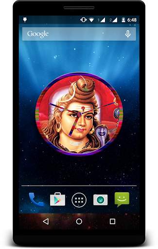 Shiva Clock Live Wallpaper screenshot 4