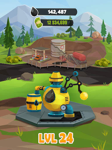 เกมบ่อน้ำมัน: โรงงานแก๊สไอเดิล screenshot 2