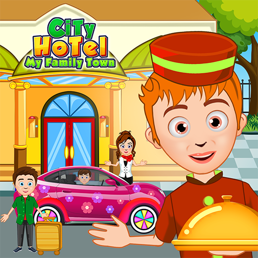My Family Town : City Hotel icon
