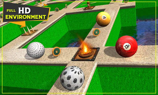 Maze Ball Balancer - extreme Labyrinth puzzle screenshot 6
