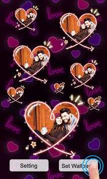 Crazy Magic Love Heart Slideshow Live Wallpaper screenshot 1