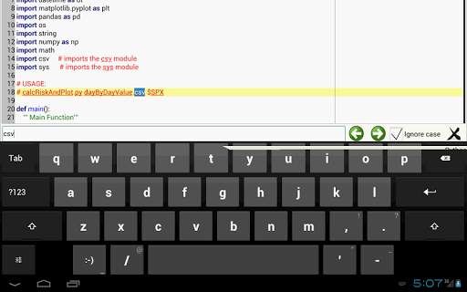 CommentR code editor 20 تصوير الشاشة