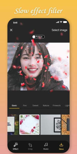 Photo animated effect, effect maker with music screenshot 2