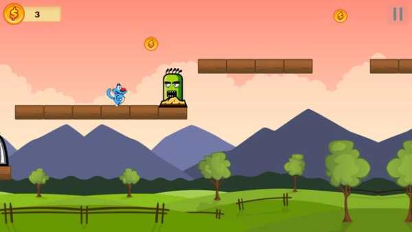 Oggy Run And The Cockroaches screenshot 2