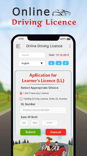 Driving License Online Apply screenshot 3
