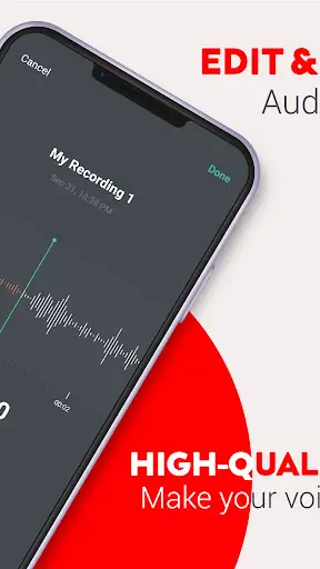 Voice Recorder - Audio Recorder For Android screenshot 3
