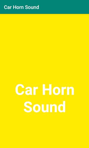 Car Horn Sound screenshot 1