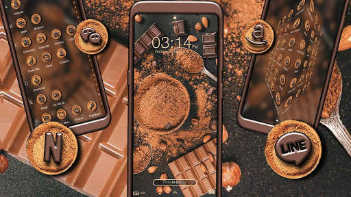 Chocolate Launcher Theme screenshot 4