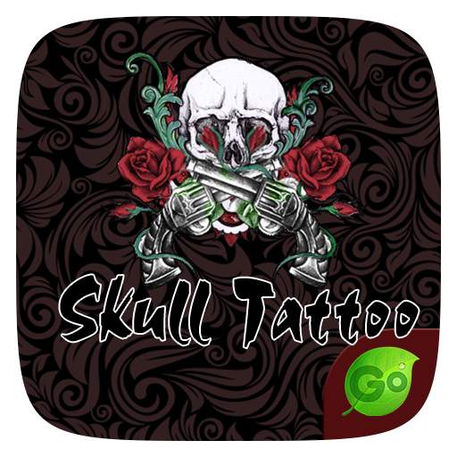 Skull Tatto GO Keyboard Theme 4.5