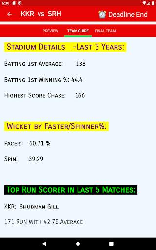 Apps2Win™ -Fantasy Tips & Guide for Dream11 screenshot 10