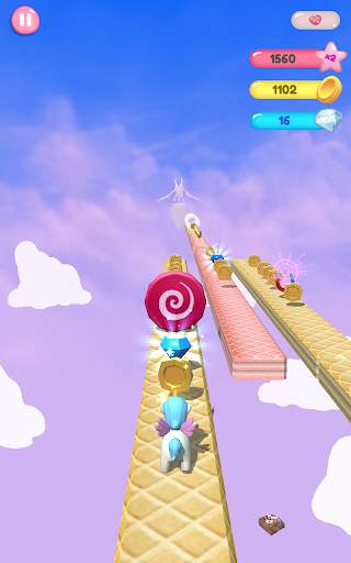 Princess Unicorn: Dragon Escape screenshot 14