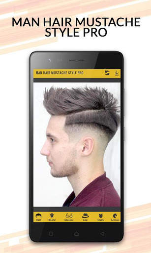 Man Hair Mustache Style Pro screenshot 2