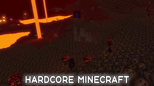 Hardcore Mod Minecraft PE screenshot 1