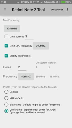 Redmi Note 2 Tool screenshot 1