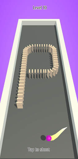 Roll a ball 3d - Domino Smash screenshot 12