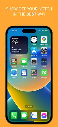 iCenter iOS 17: X - Status Bar screenshot 3