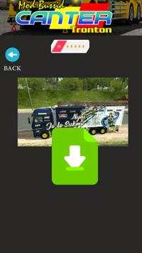 Mod Bussid Canter Tronton screenshot 6