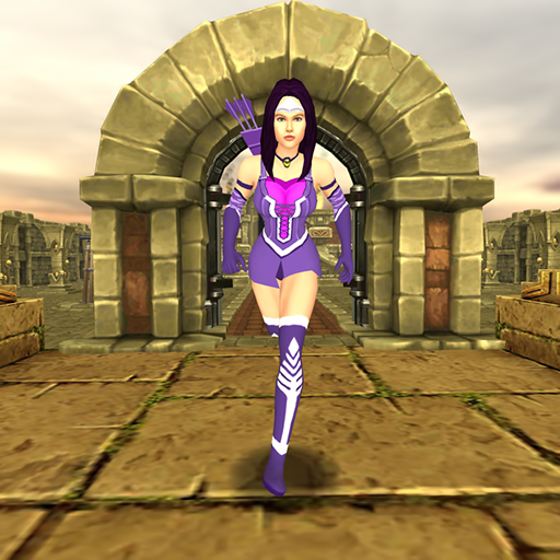 Warrior Princess run - Road To Temple icon