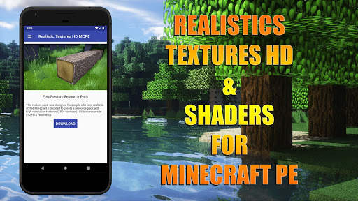 Realistic Texture Pack HD for Minecraft PE screenshot 1