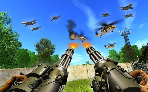 Gun Strike Simulator- Machine Gun Shoot War Strike screenshot 12