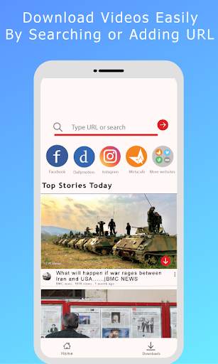 Video Downloader 2021: Download Helper Fast Free screenshot 1