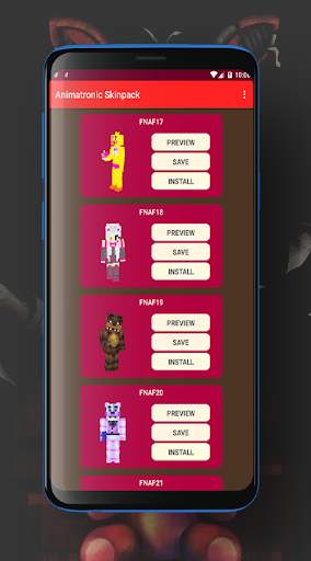 Skins Animatronic for Minecraft screenshot 3