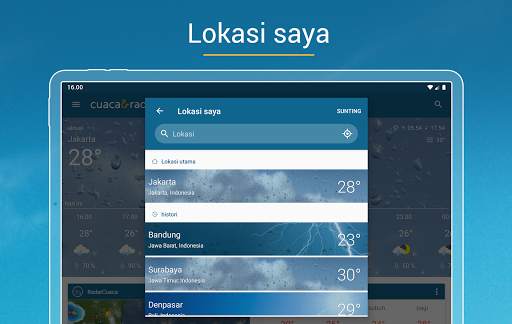 Cuaca & Radar screenshot 7