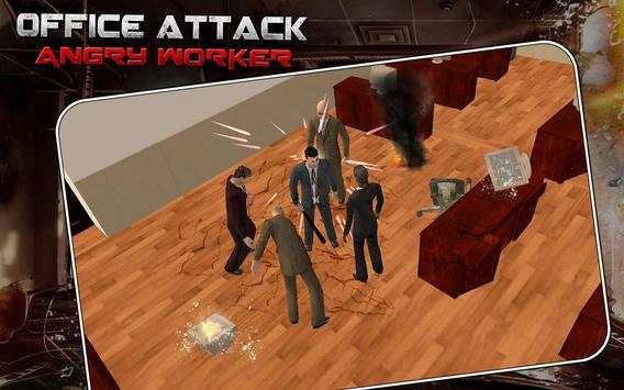 Office Attack : Angry Worker screenshot 4