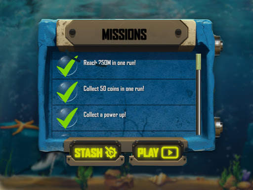 Blue Whale Game: Save fish from angry shark screenshot 1